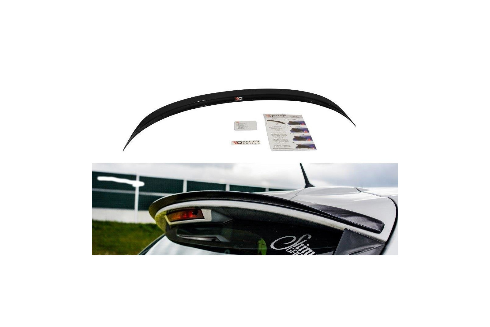 Spoiler Cap Renault Clio MK4