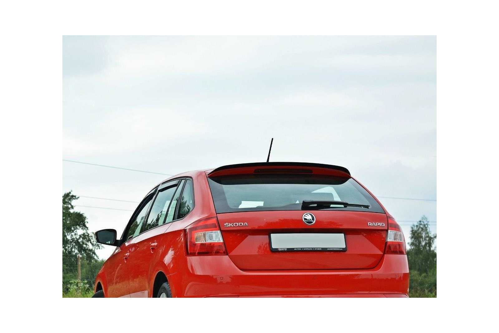 Spoiler Tylny Skoda Rapid Spaceback