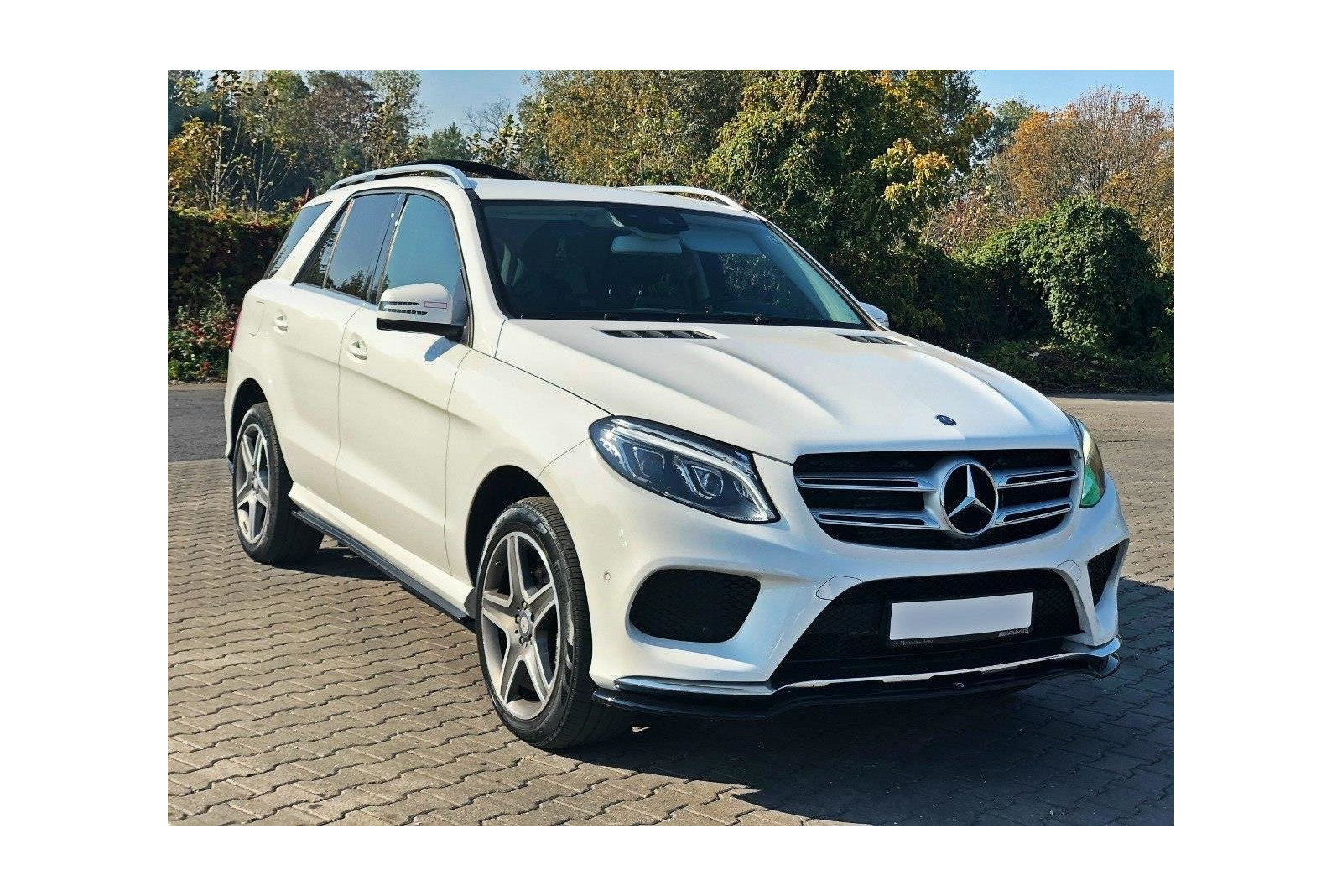 Dokładki Progów Mercedes GLE W166 AMG-Line