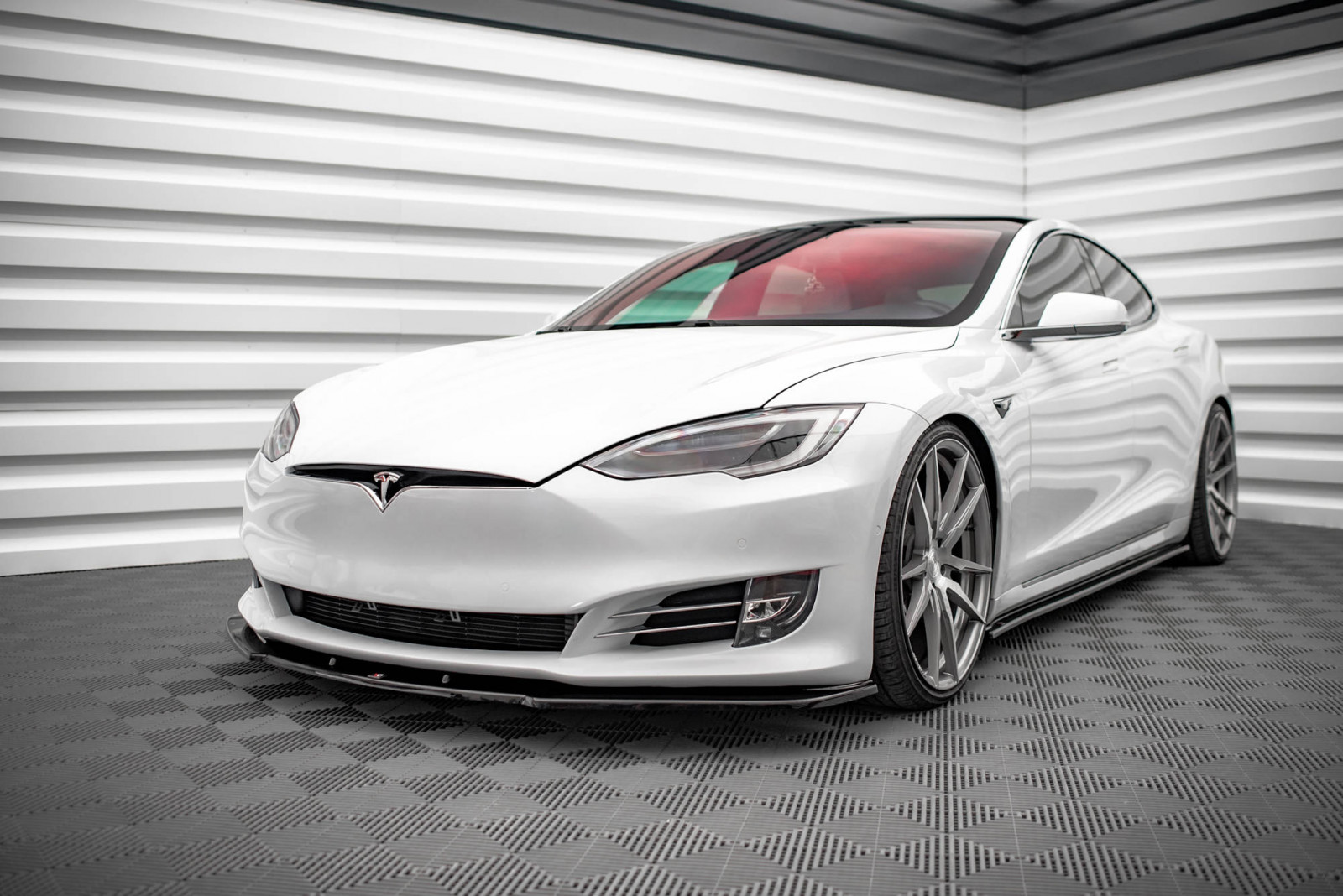 Splitter Przedni V.1 Tesla Model S Facelift