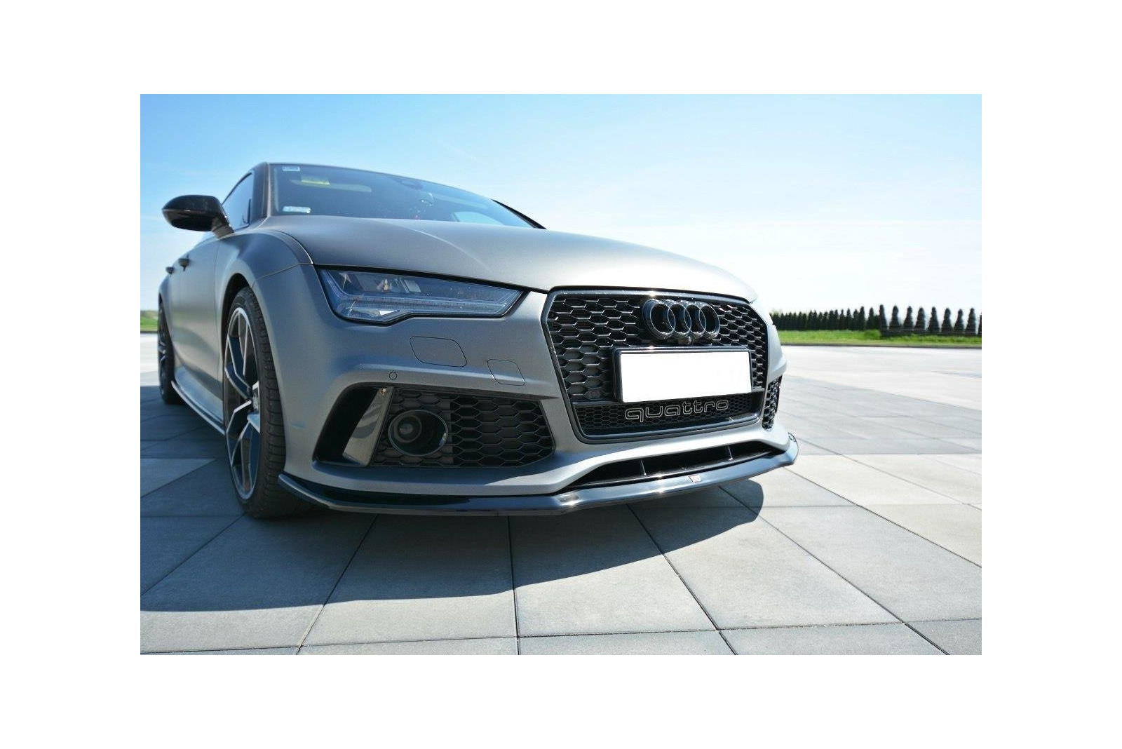 Splitter Przedni V.2 Audi RS7 Facelift