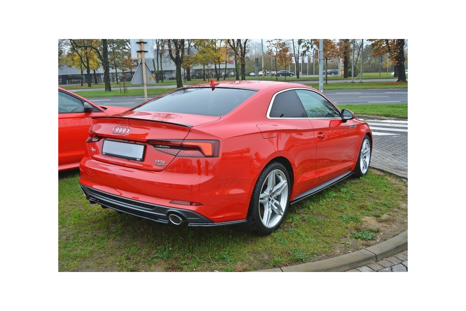 Splitter Tylny Środkowy Audi A5 F5 S-Line (Z dyfuzorem)