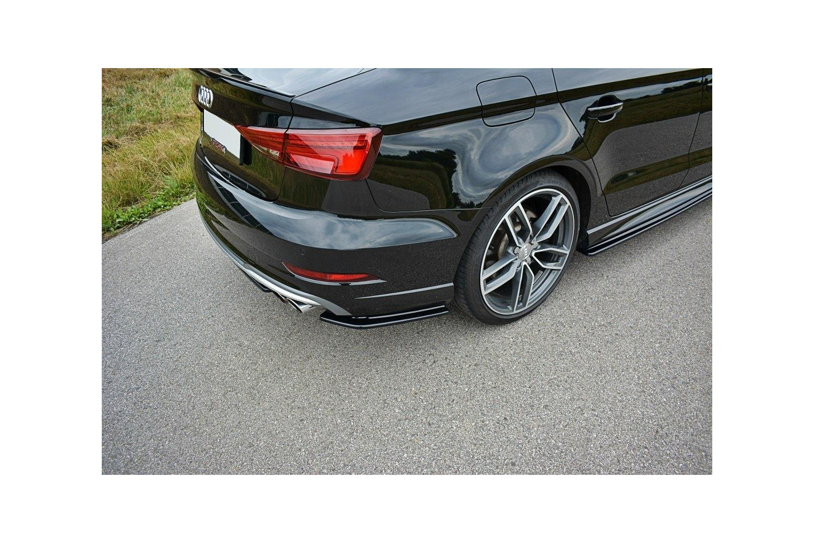 Splittery Tylne Audi S3 / A3 S-Line 8V FL Sedan