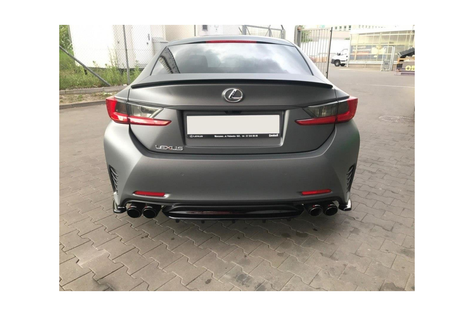 Spoiler Cap Lexus RC 