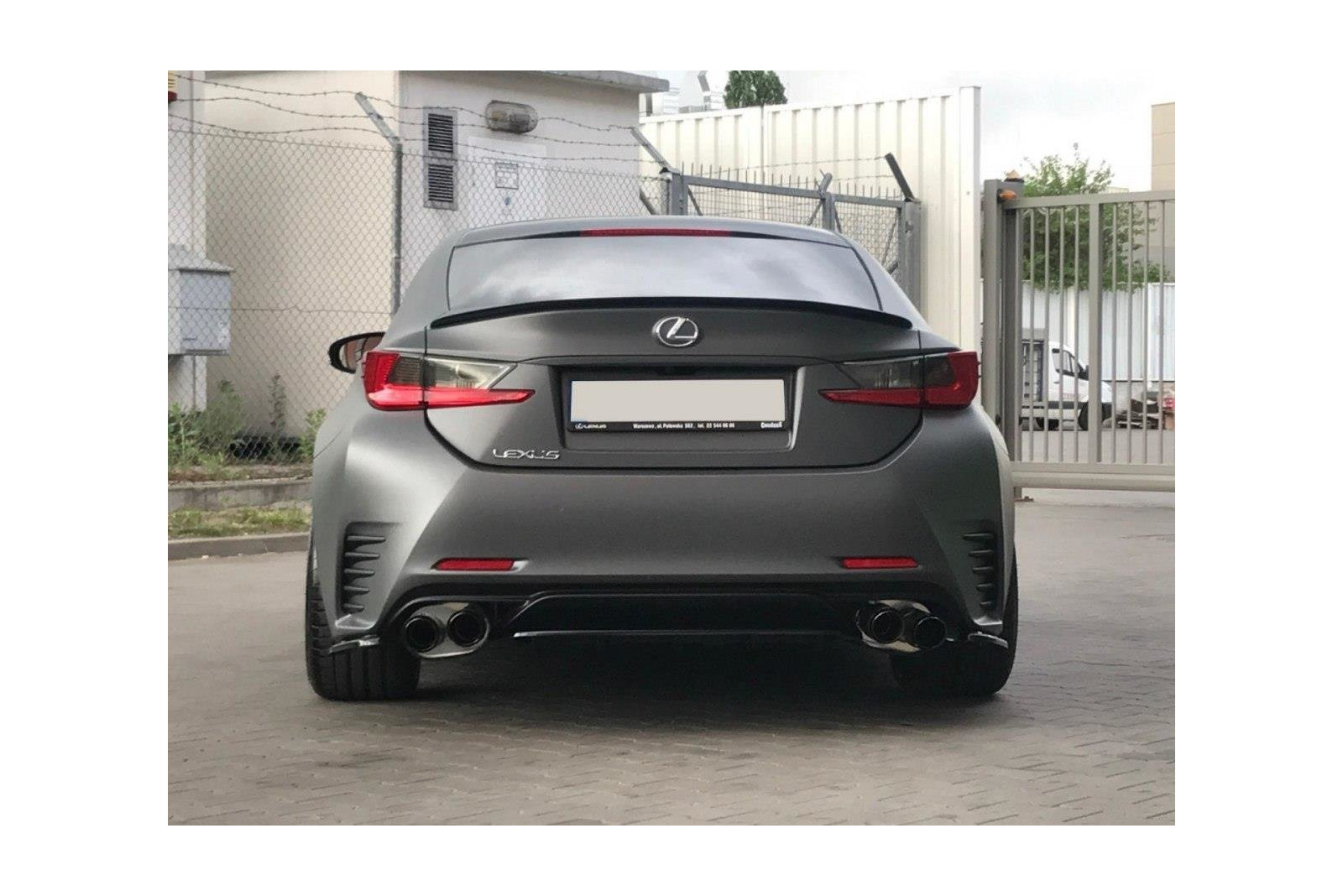 Spoiler Cap Lexus RC 