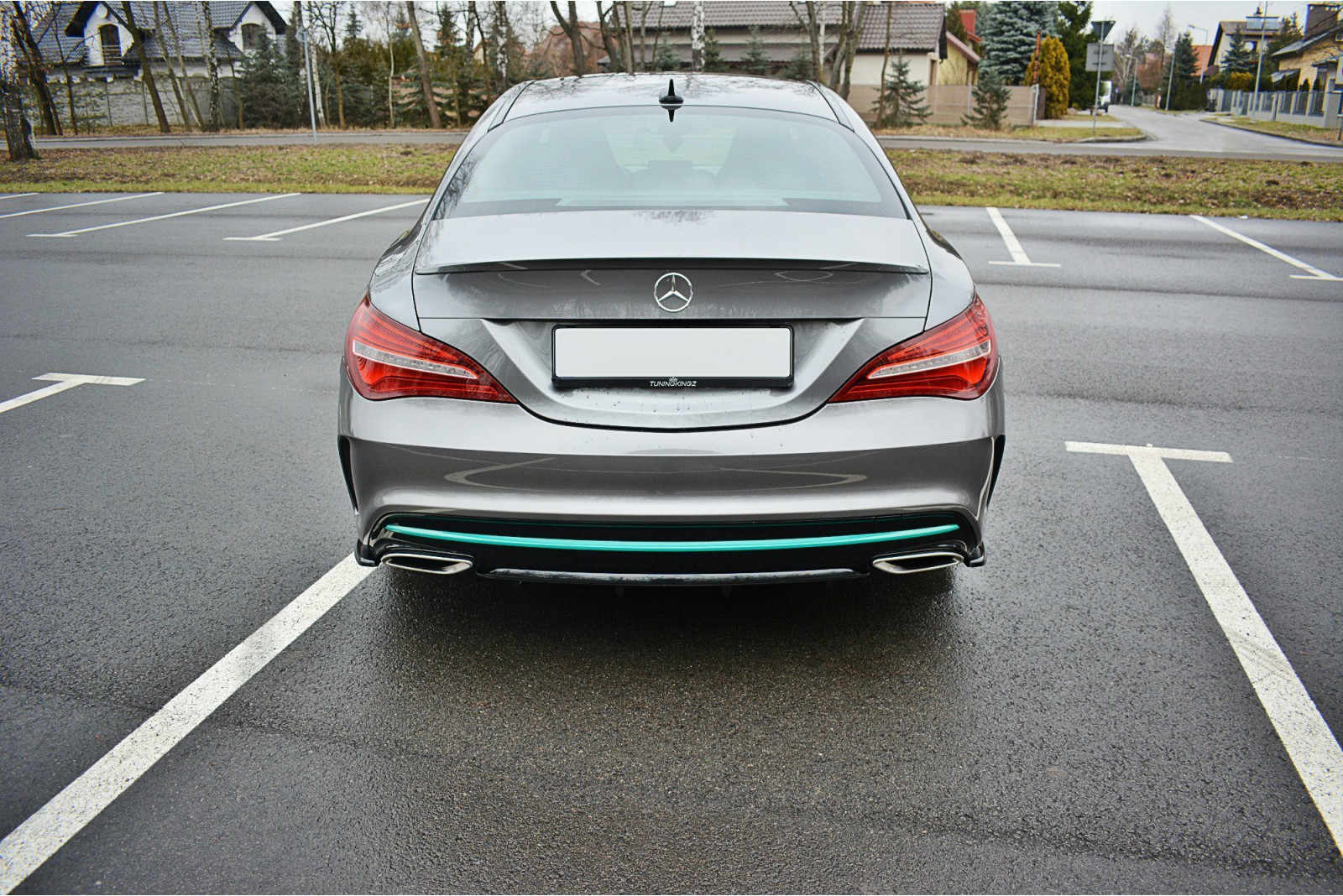 SPLITTERY TYLNE BOCZNE MERCEDES-BENZ CLA C117 AMG-LINE FACELIFT