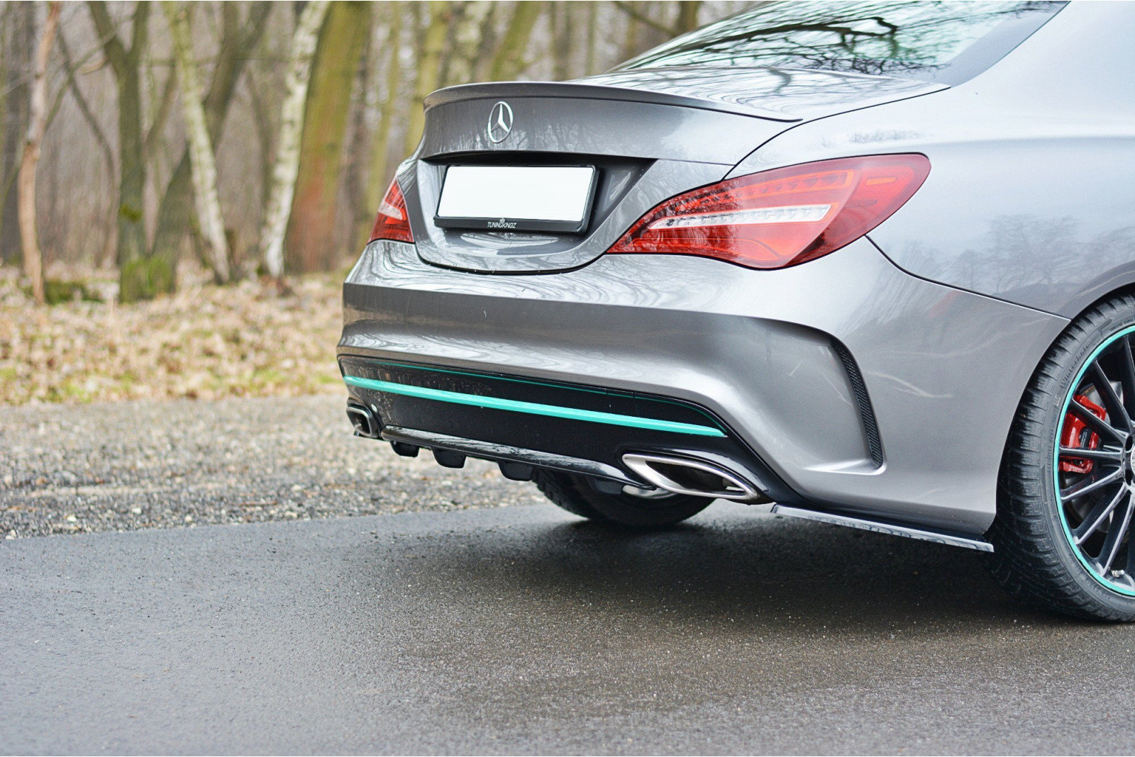 DOKŁADKA TYLNA MERCEDES-BENZ CLA C117 AMG-LINE FACELIFT