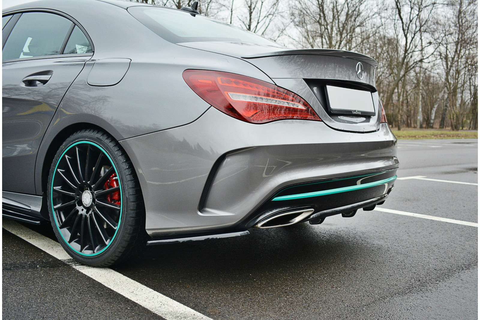 DOKŁADKA TYLNA MERCEDES-BENZ CLA C117 AMG-LINE FACELIFT