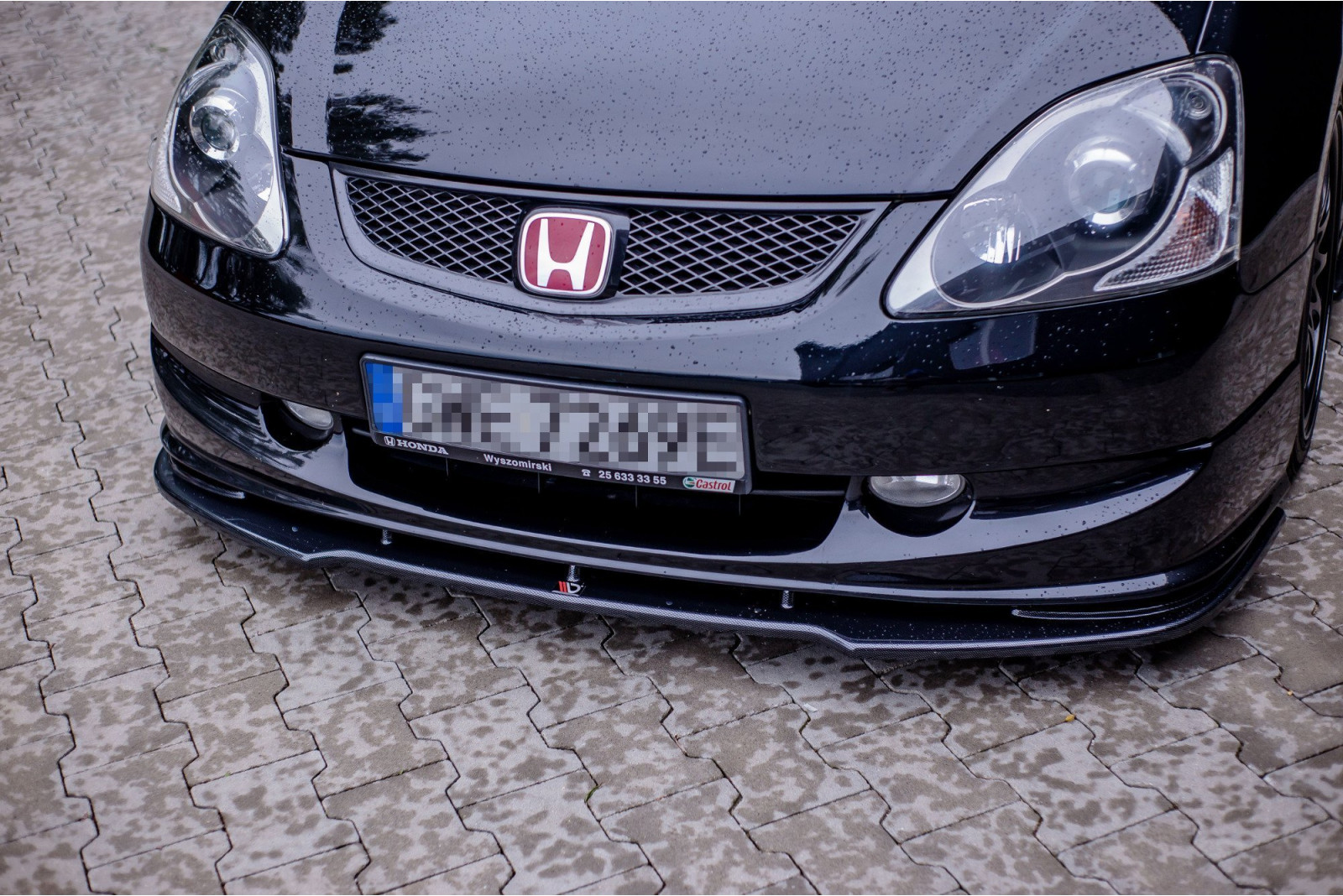 SPLITTER PRZEDNI V.1 HONDA CIVIC EP3 (MK7) TYPE-R/S FACELIFT