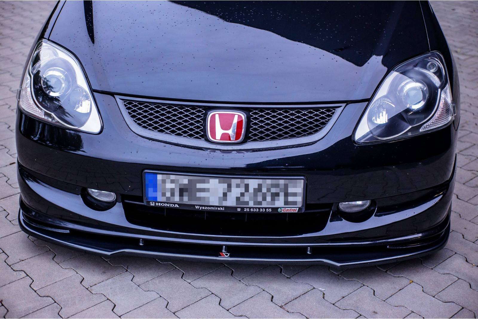 SPLITTER PRZEDNI V.1 HONDA CIVIC EP3 (MK7) TYPE-R/S FACELIFT