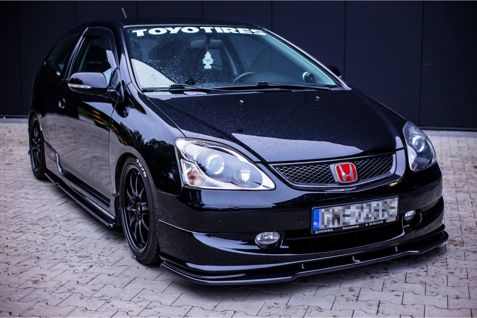 SPLITTER PRZEDNI V.1 HONDA CIVIC EP3 (MK7) TYPE-R/S FACELIFT