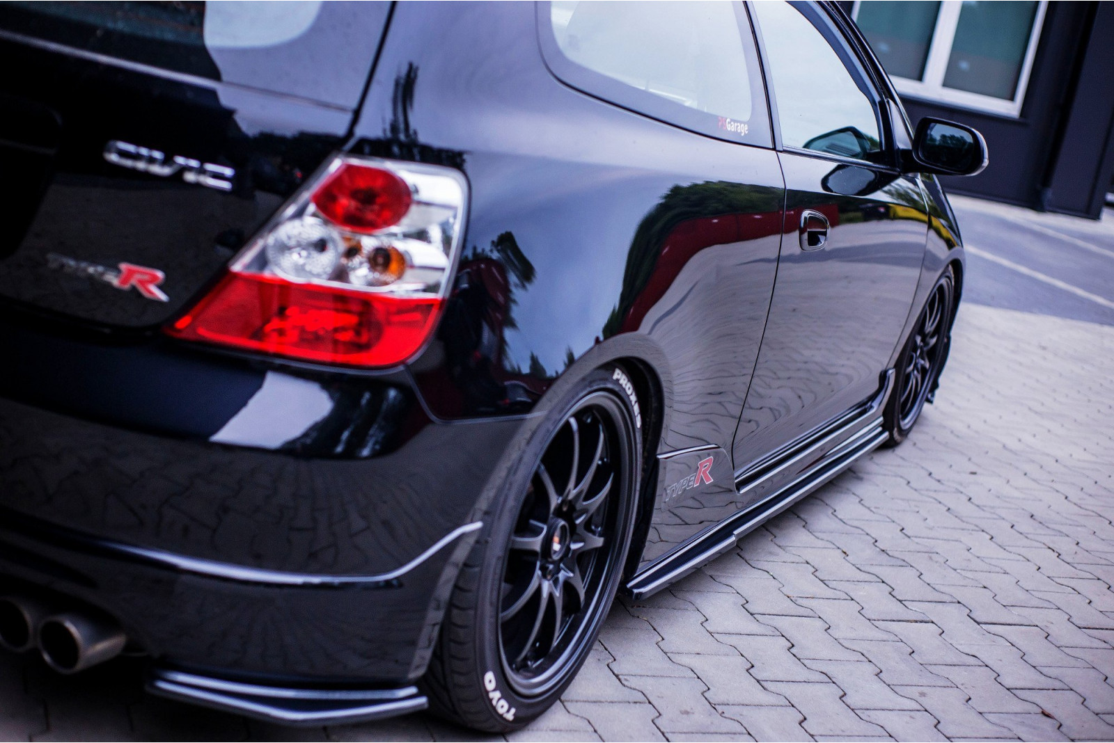 DOKŁADKI PROGÓW HONDA CIVIC EP3 (MK7) TYPE-R/S FACELIFT