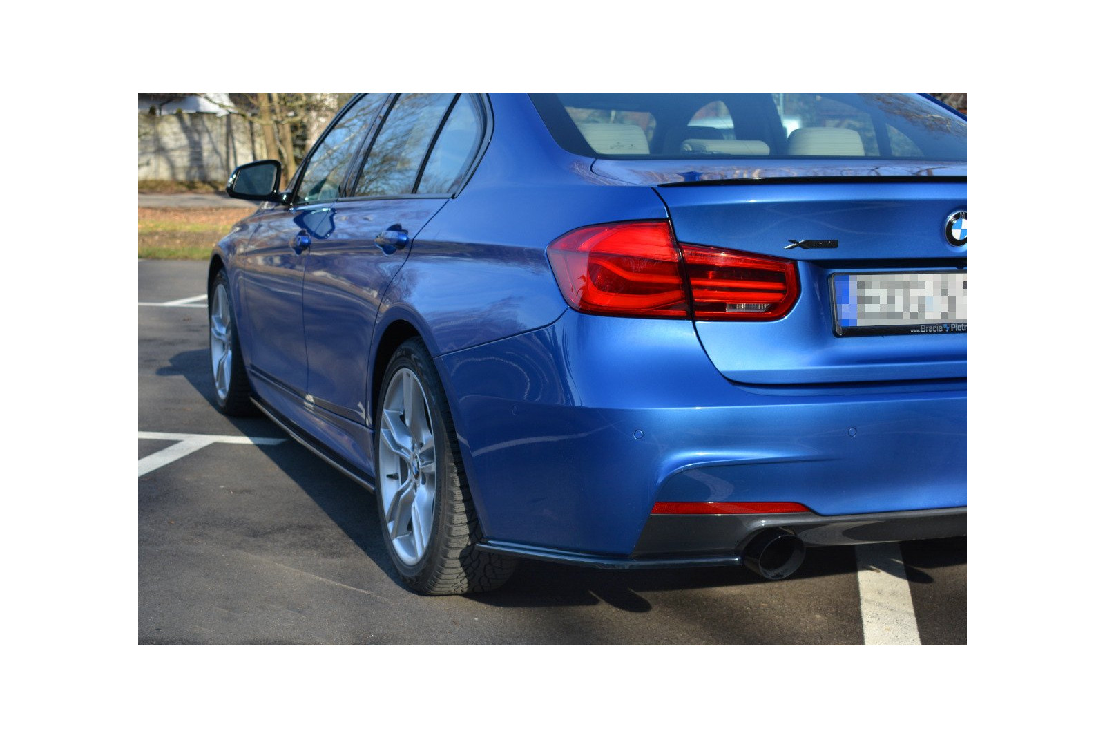 SPLITTERY TYLNE BOCZNE BMW 3-SERIES F30 PHASE-II SEDAN M-SPORT