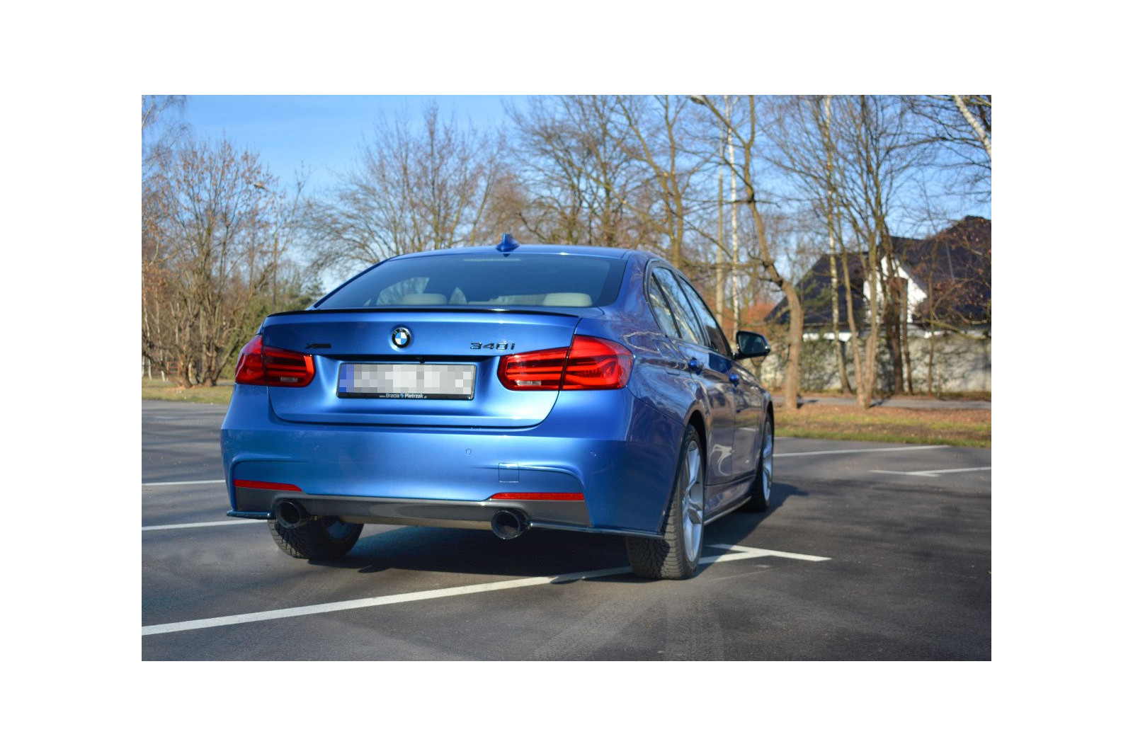 SPLITTERY TYLNE BOCZNE BMW 3-SERIES F30 PHASE-II SEDAN M-SPORT