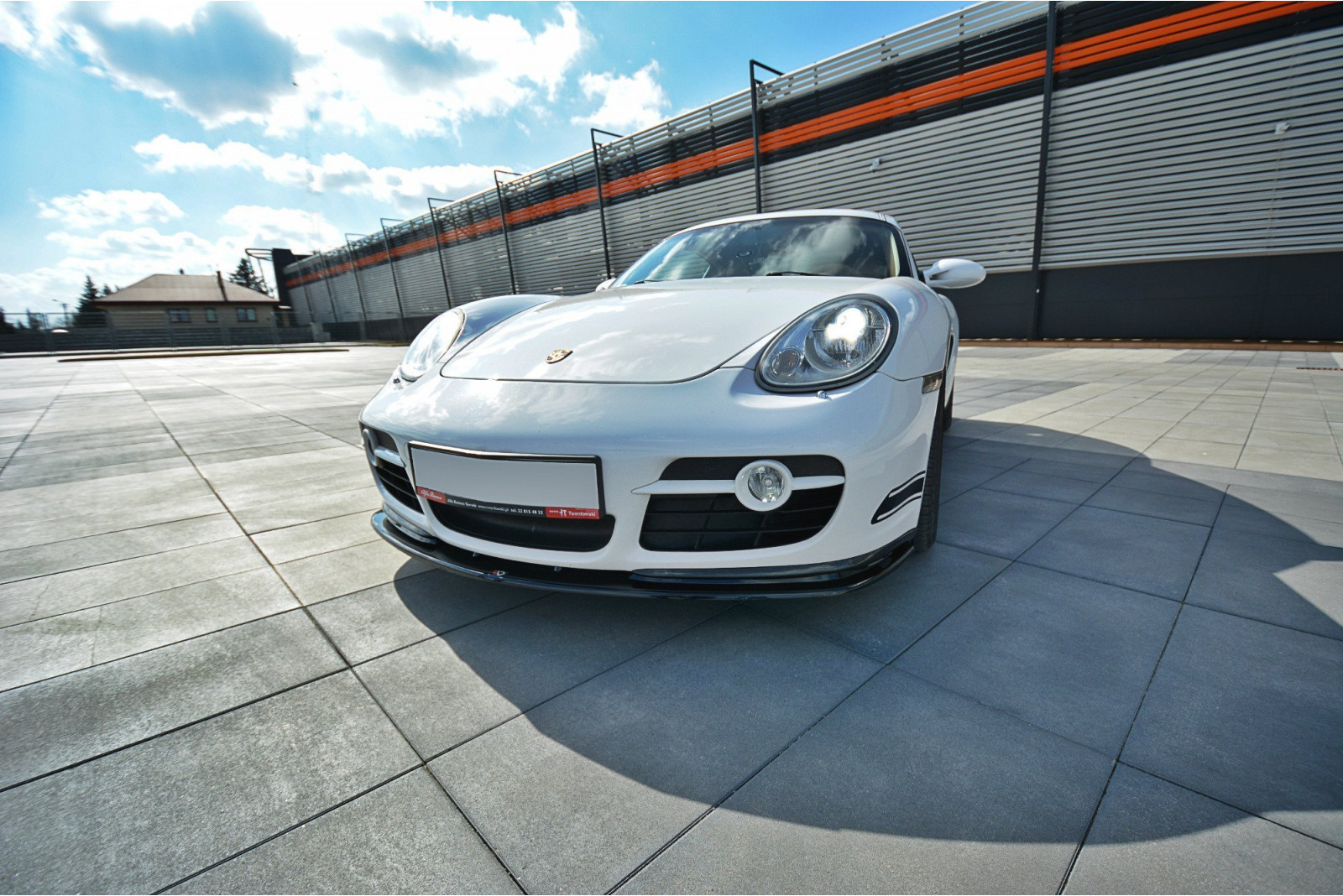 Splitter Przedni V.2 PORSCHE CAYMAN S 987C 