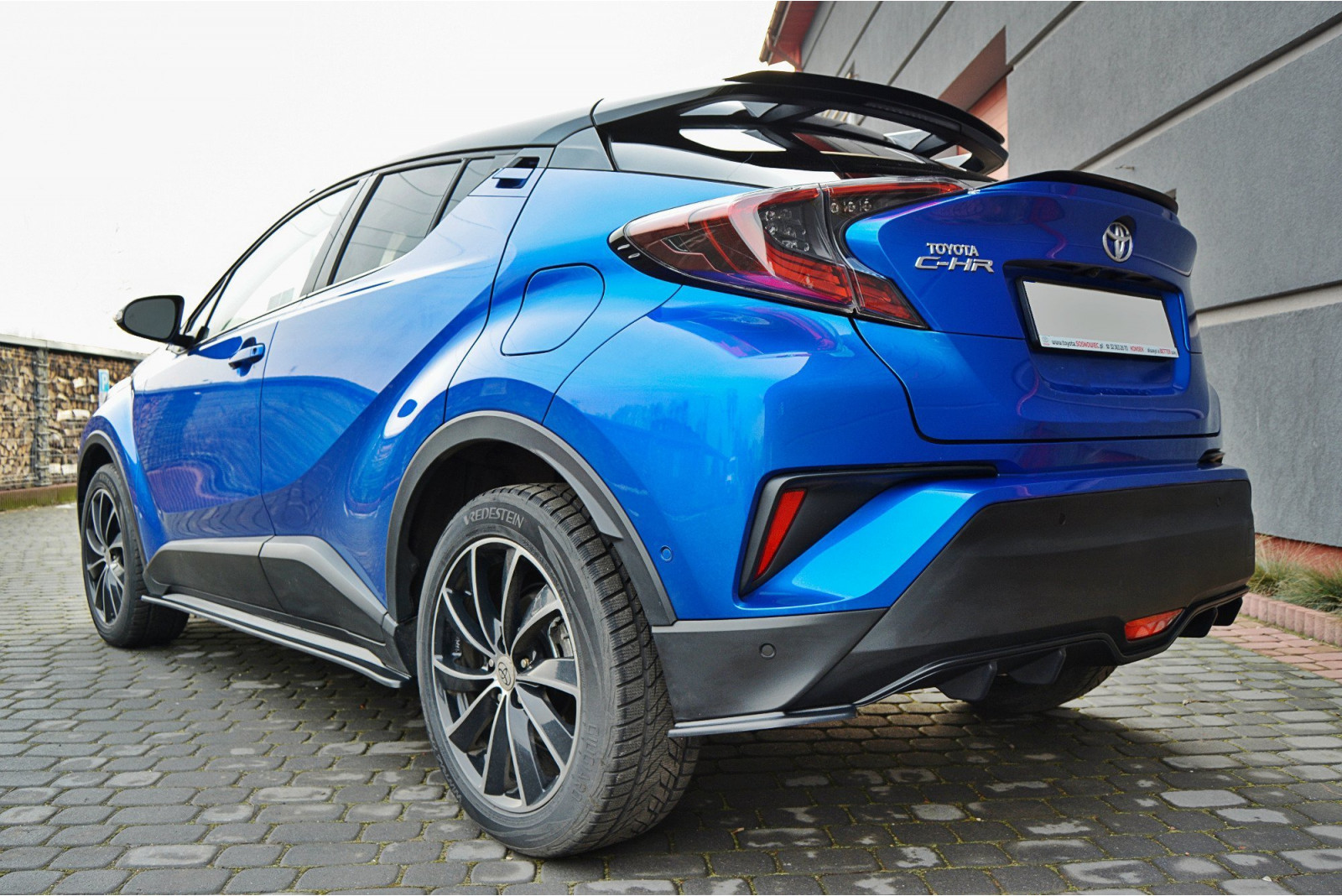 Splittery tylne boczne TOYOTA C-HR 