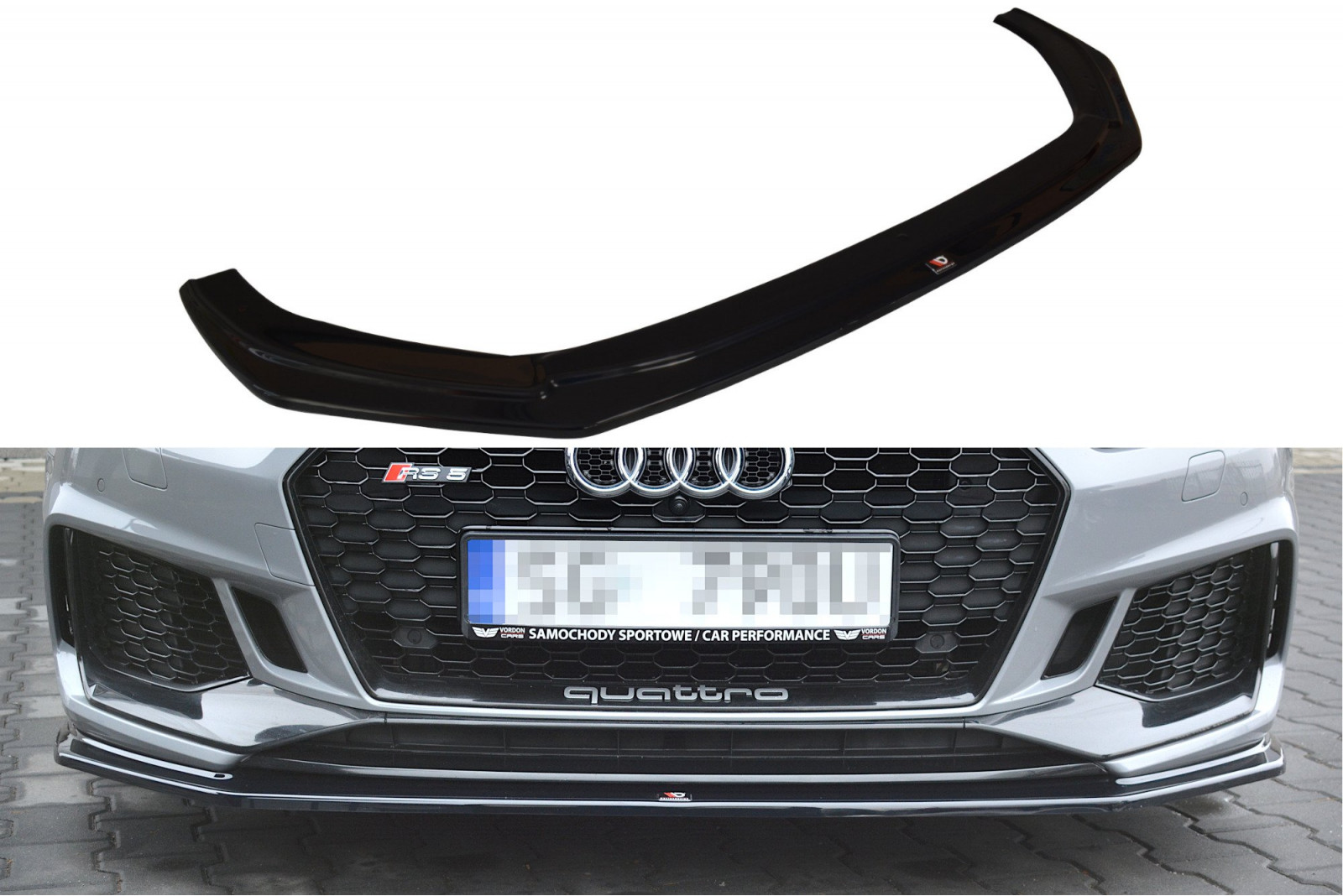 Splitter Przedni V.2 Audi RS5 F5 Coupe / Sportback