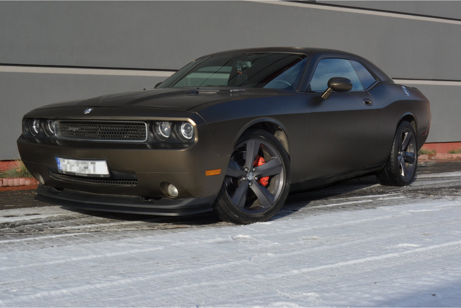 SPLITTER PRZEDNI DODGE CHALLENGER MK3. PHASE-I SRT8 COUPE