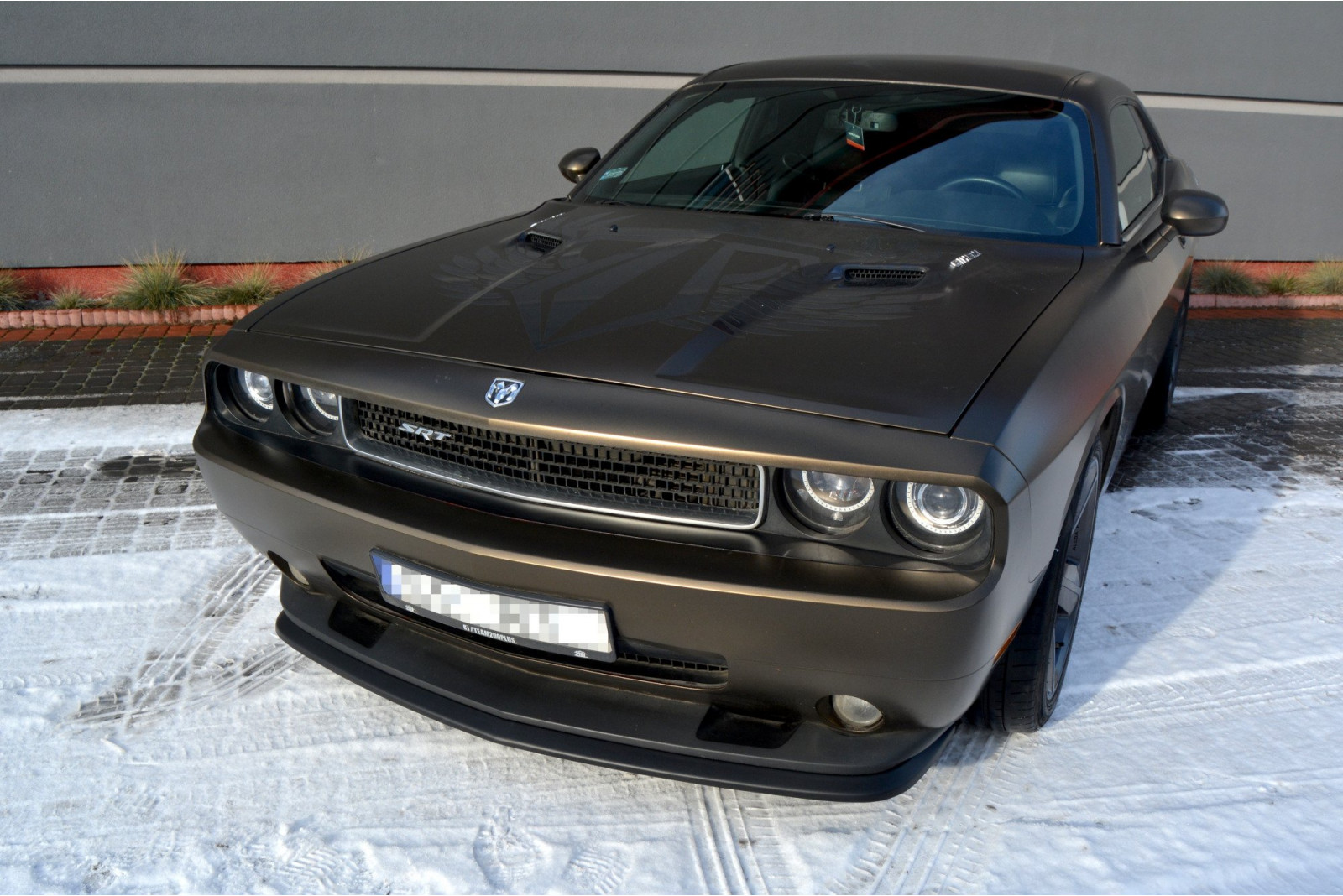 SPLITTER PRZEDNI DODGE CHALLENGER MK3. PHASE-I SRT8 COUPE