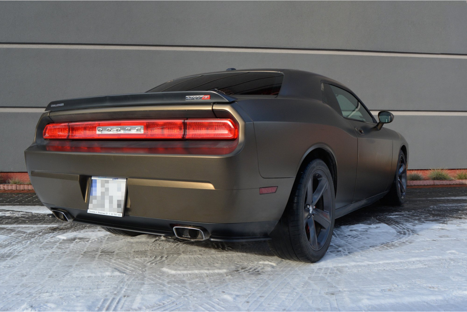 SPLITTERY TYLNE BOCZNE DODGE CHALLENGER MK3. PHASE-I SRT8 COUPE