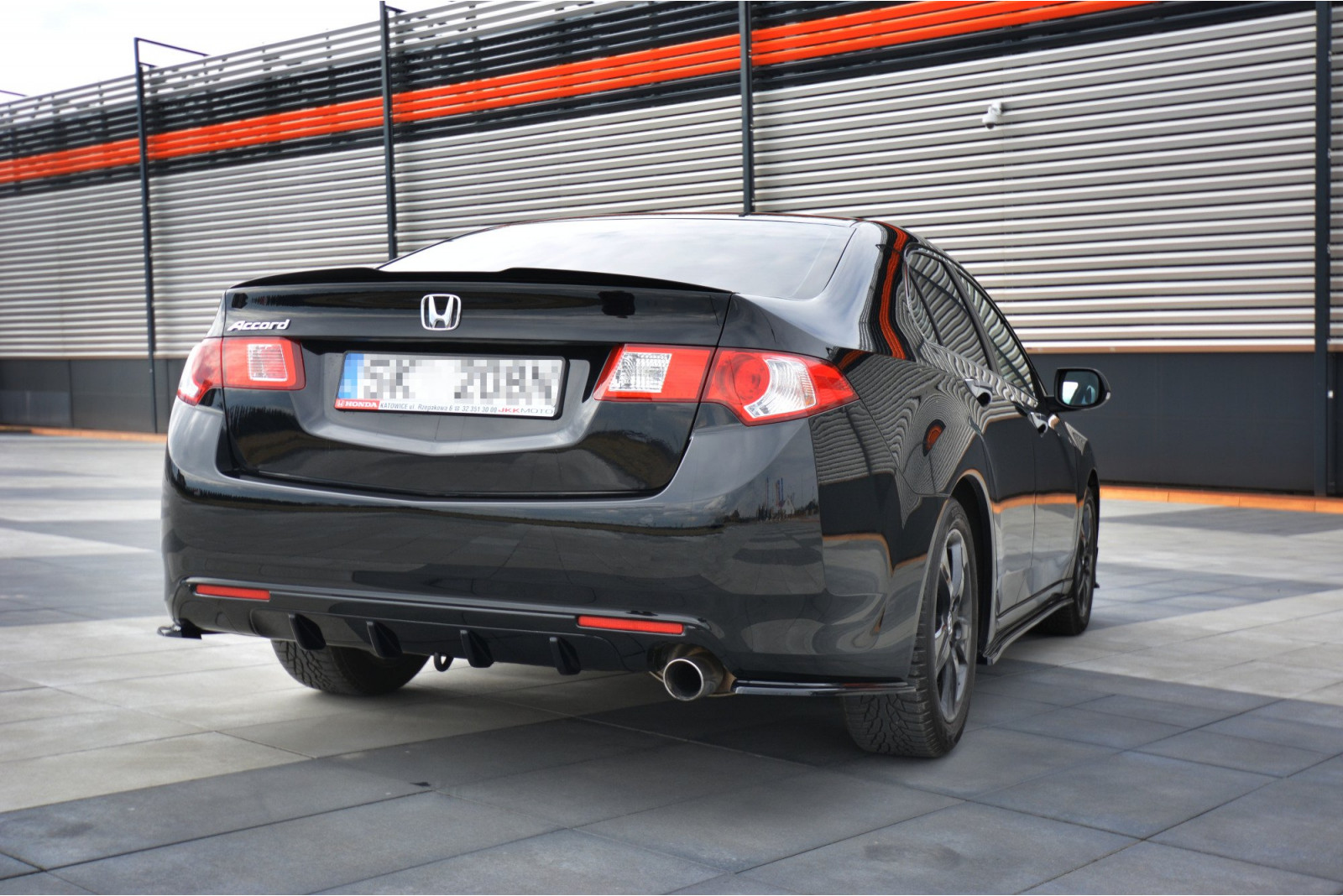 SPLITTERY TYLNE BOCZNE HONDA ACCORD MK8. (CU-SERIES) PRZEDLIFT SEDAN