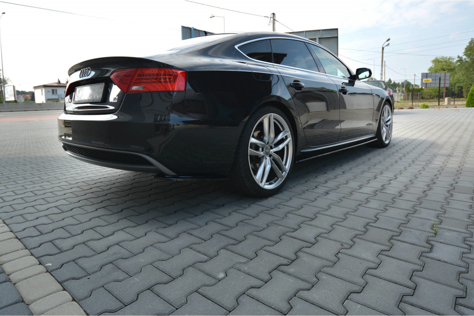 Dokładki Progów Audi S5 / A5 / A5 S-Line 8T / 8T FL Sportback 