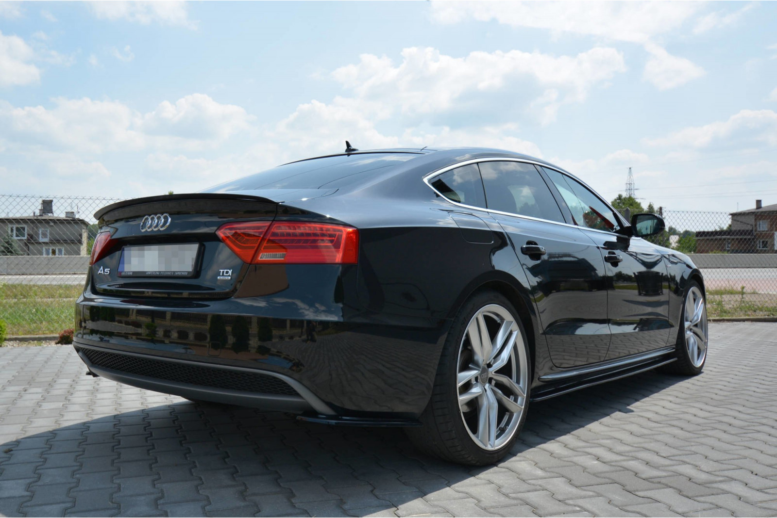 Dokładki Progów Audi S5 / A5 / A5 S-Line 8T / 8T FL Sportback 