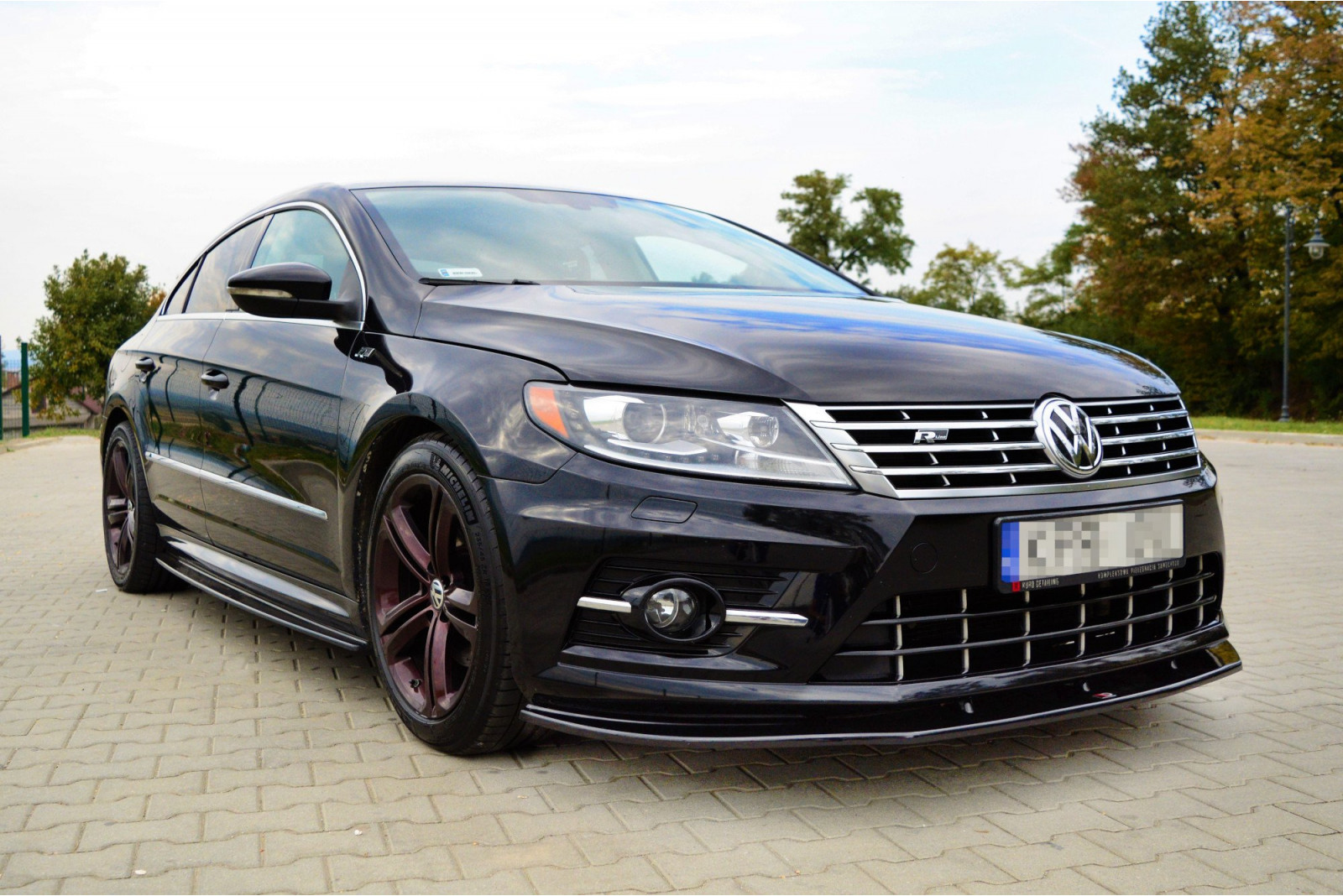 SPLITTER PRZEDNI VW  CC R-LINE