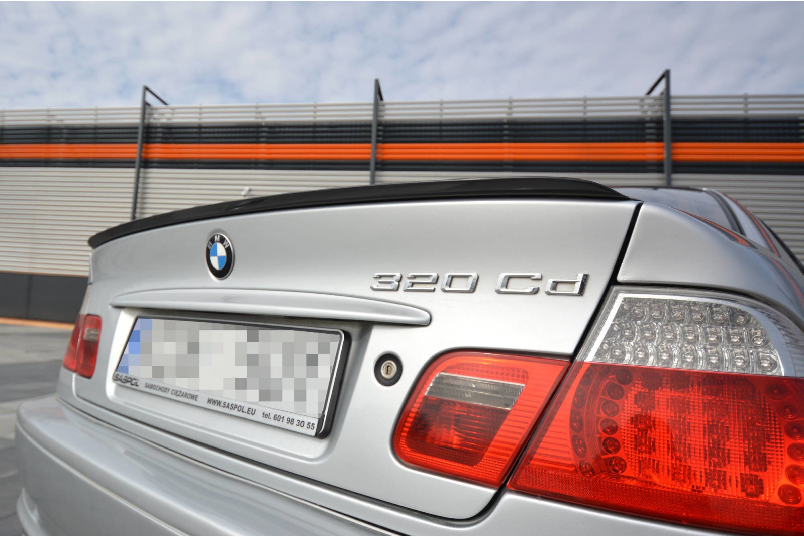 SPOILER EXTENSION BMW 3 E46 COUPE PRZEDLIFT