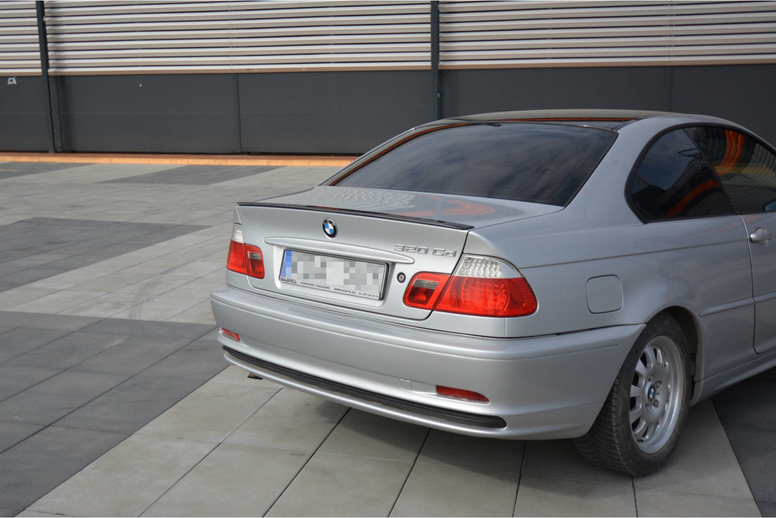 SPOILER EXTENSION BMW 3 E46 COUPE PRZEDLIFT