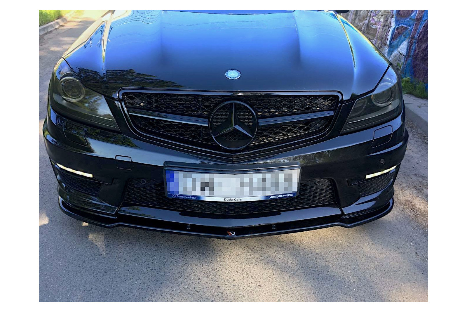 SPLITTER PRZEDNI MERCEDES-BENZ AMG C63 W204 FACELIFT