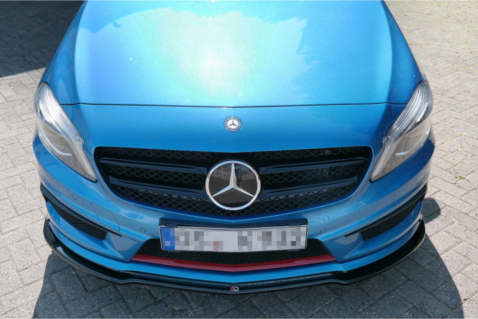 SPLITTER PRZEDNI MERCEDES-BENZ W176 AMG-LINE PRZEDLIFT