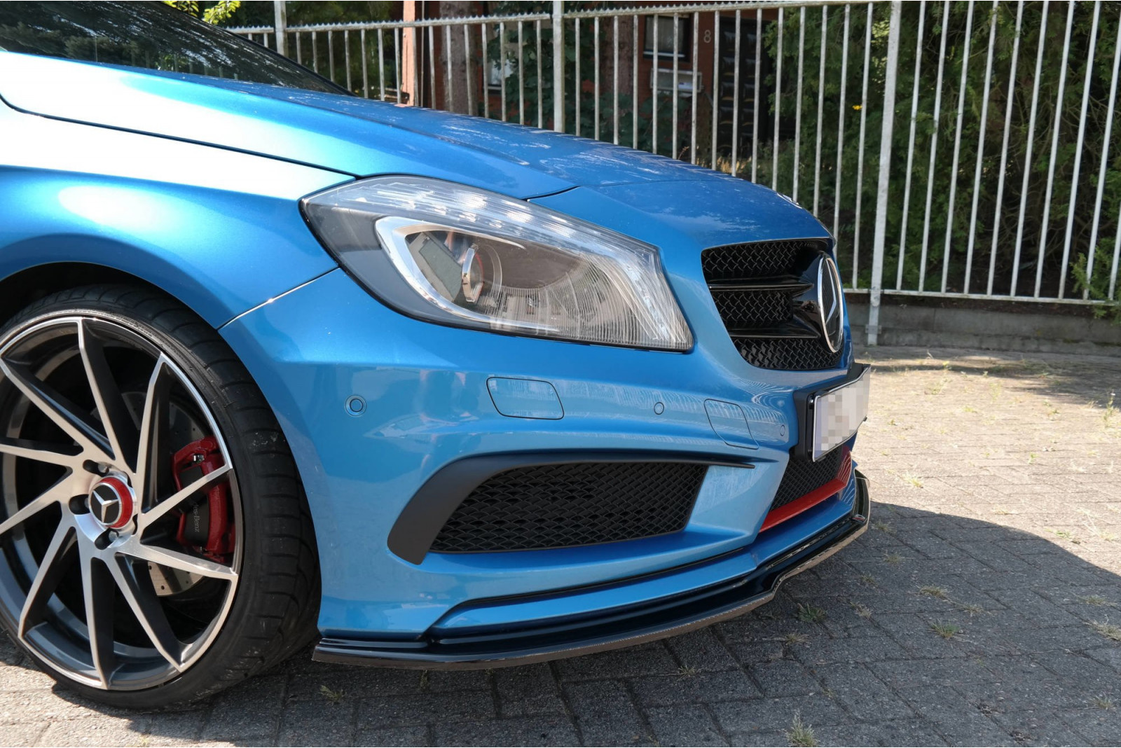 SPLITTER PRZEDNI MERCEDES-BENZ W176 AMG-LINE PRZEDLIFT