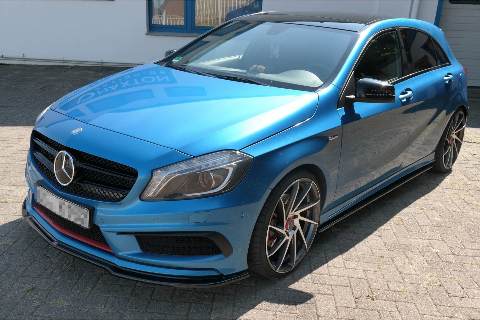 SPLITTER PRZEDNI MERCEDES-BENZ W176 AMG-LINE PRZEDLIFT