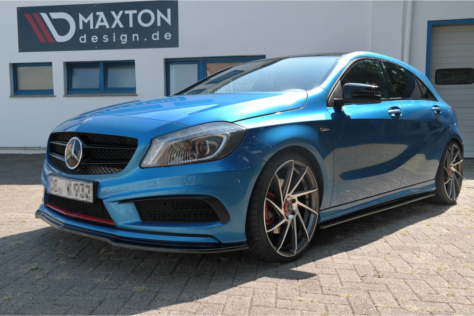 SPLITTER PRZEDNI MERCEDES-BENZ W176 AMG-LINE PRZEDLIFT