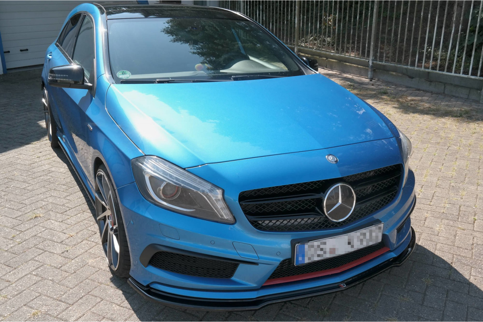 SPLITTER PRZEDNI MERCEDES-BENZ W176 AMG-LINE PRZEDLIFT