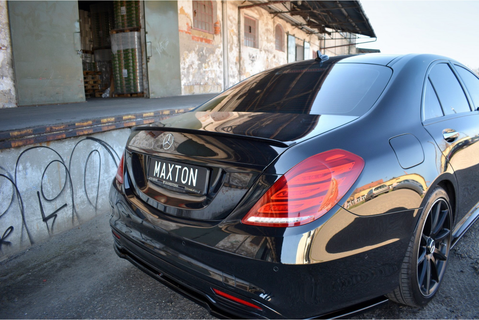 SPOILER TYLNY MERCEDES-BENZ S-CLASS W222