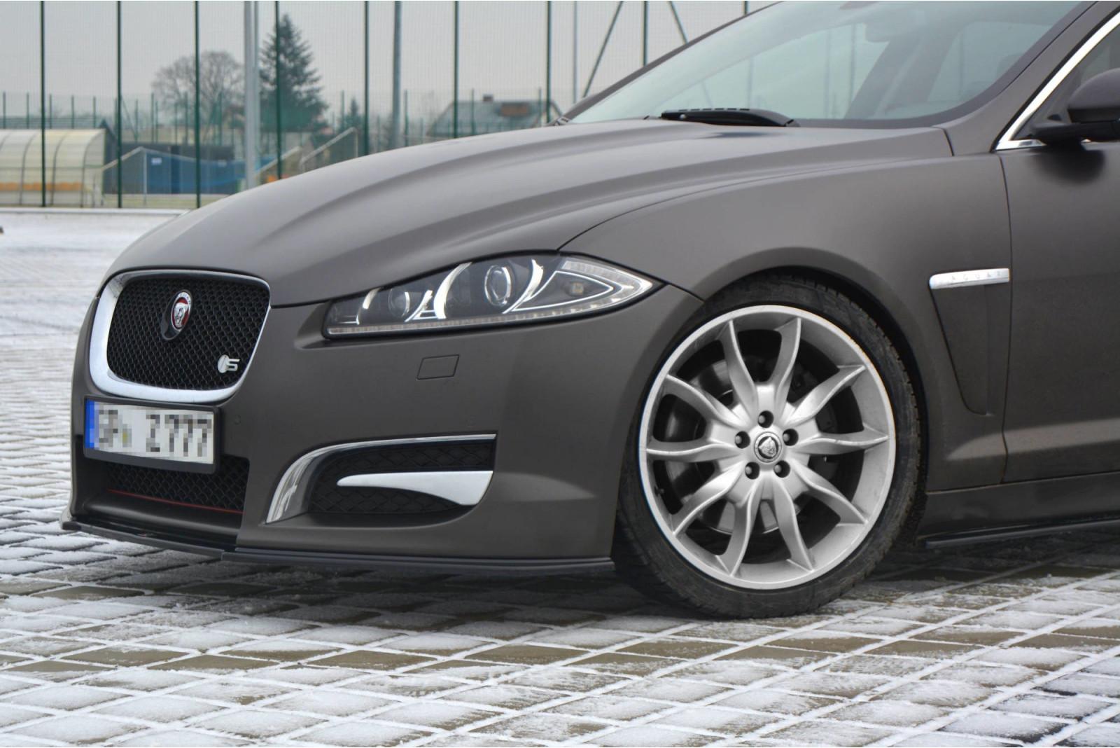 SPLITTER PRZEDNI JAGUAR XF (X250) MK1 SPORTBRAKE S-PACK