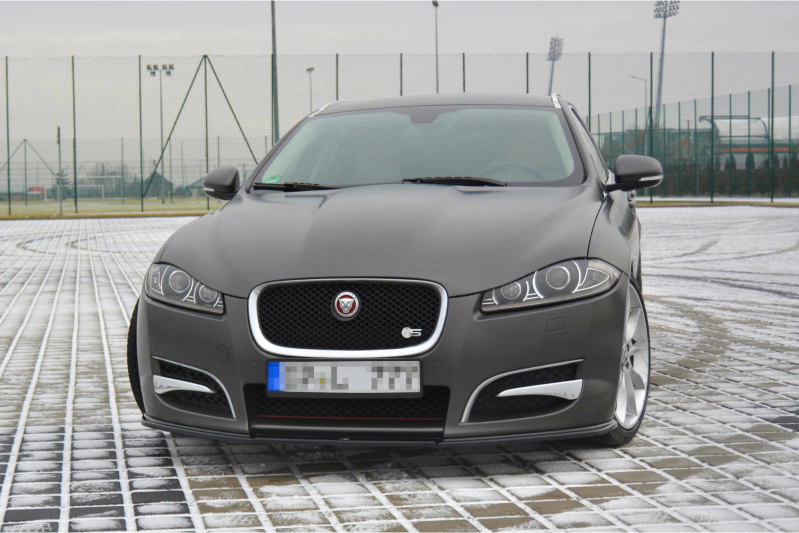 SPLITTER PRZEDNI JAGUAR XF (X250) MK1 SPORTBRAKE S-PACK