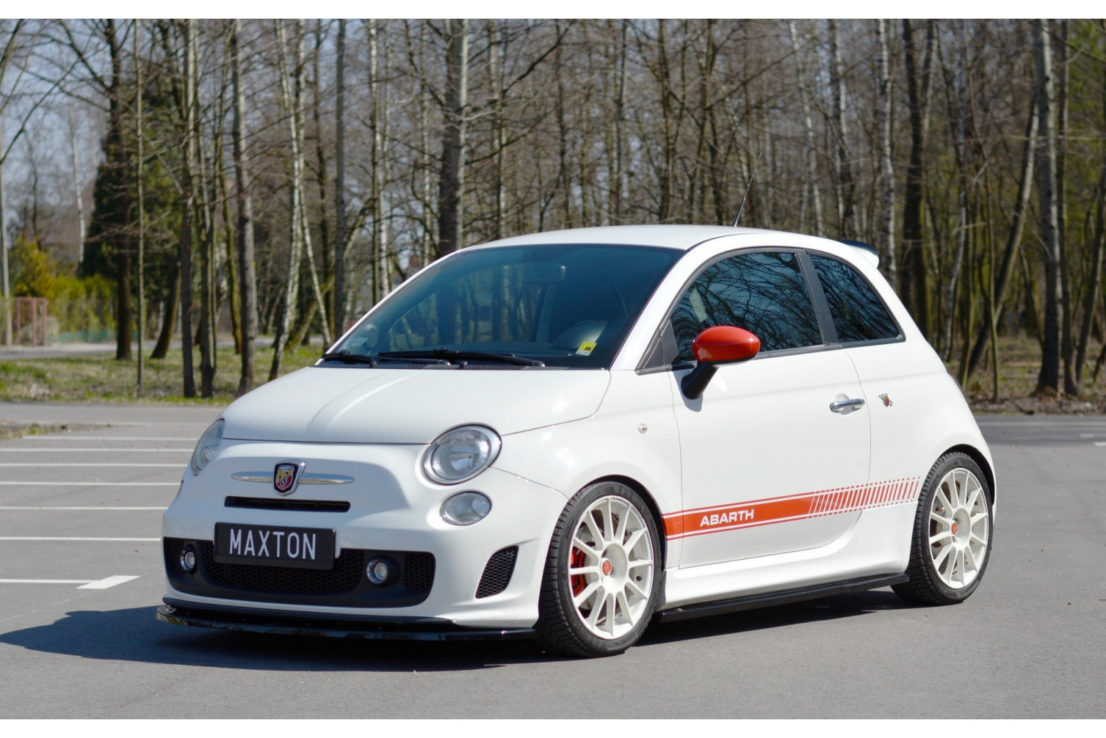 DOKŁADKI PROGÓW FIAT 500 ABARTH MK1