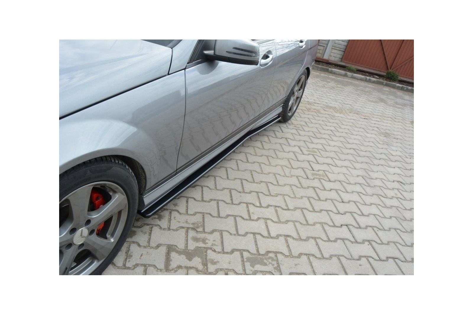 Dokładki Progów Mercedes C-Class W204 AMG-Line Przedlift