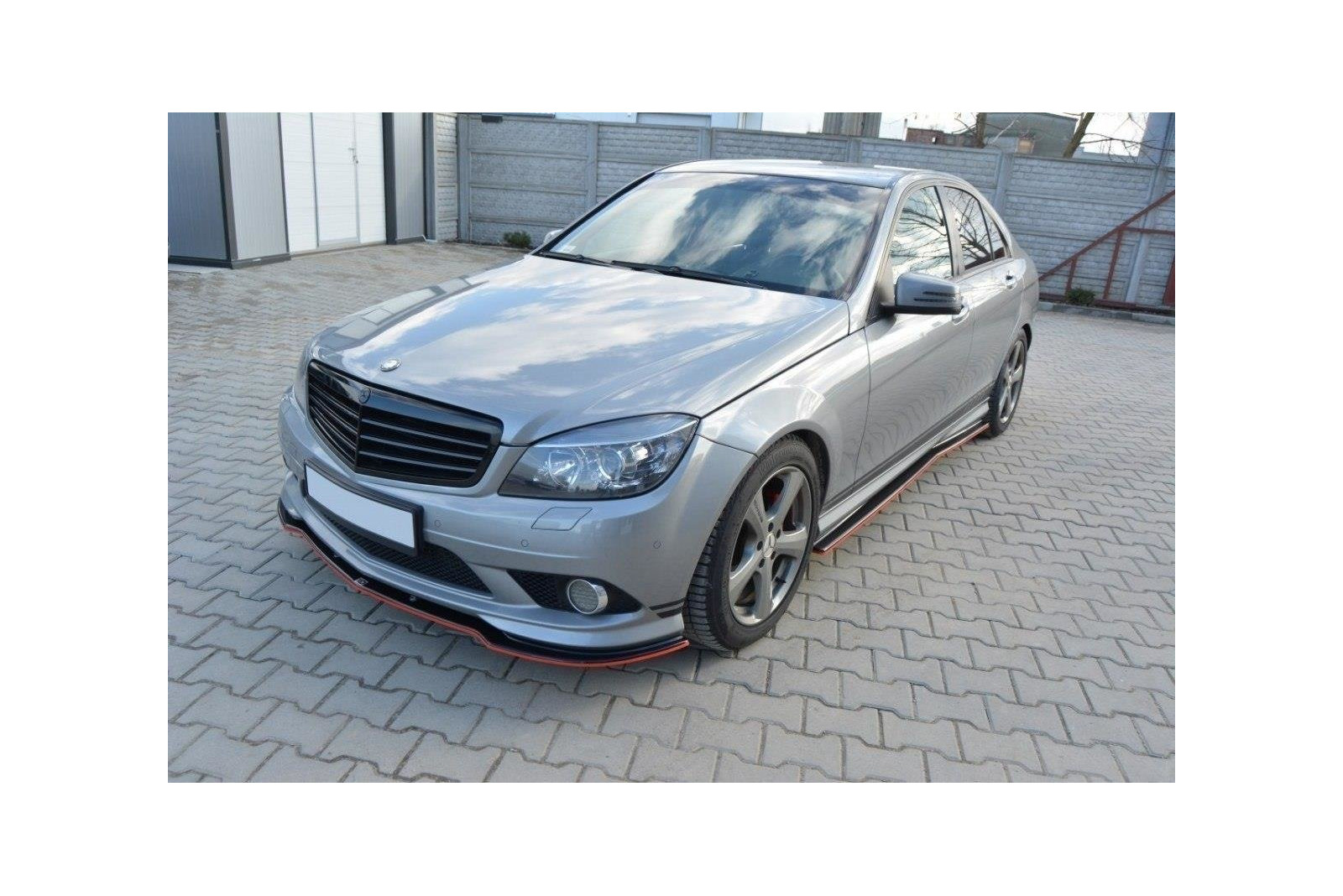 Dokładki Progów Mercedes C-Class W204 AMG-Line Przedlift