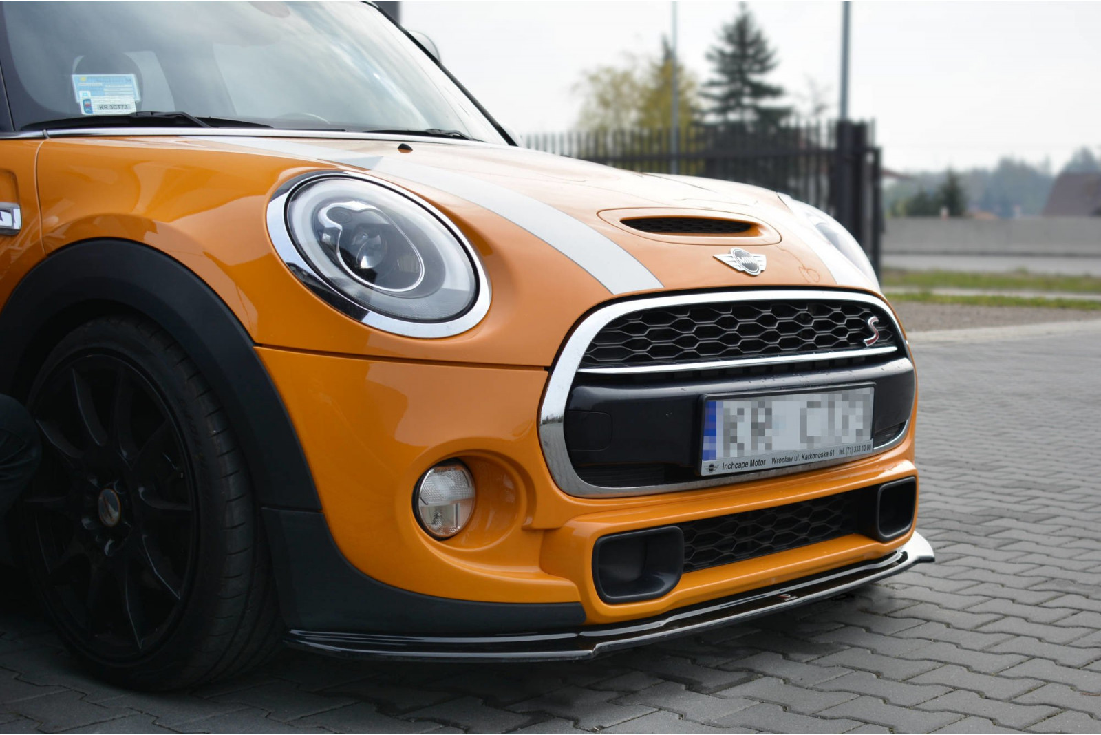 Splitter przedni  MINI COOPER S MK3 PRZEDLIFT 3-DOOR (F56)