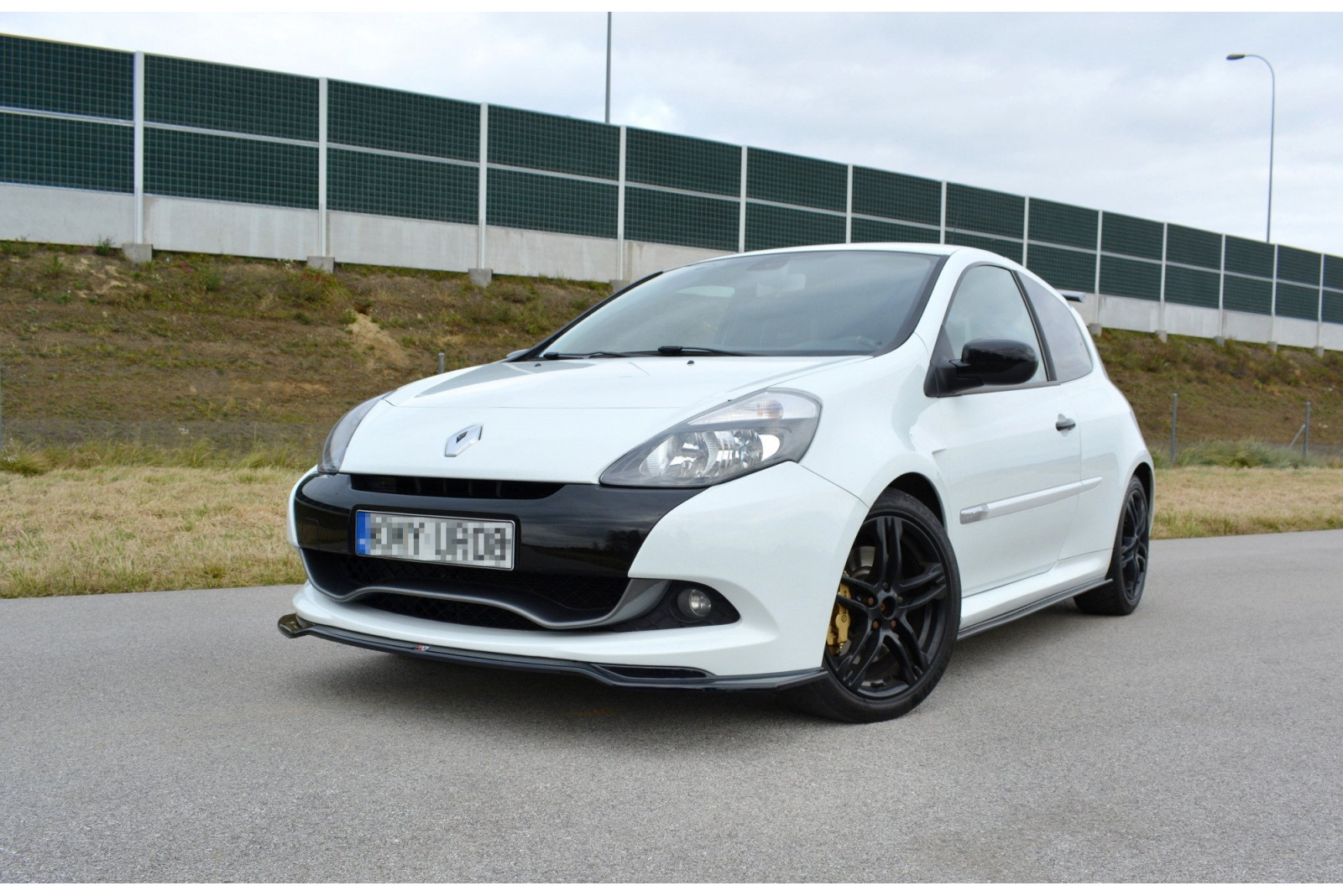 Splitter Przedni V.1 RENAULT CLIO MK3 RS FACELIFT