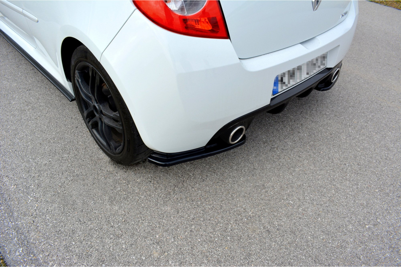 Splittery tylne boczne RENAULT CLIO MK3 RS Facelift