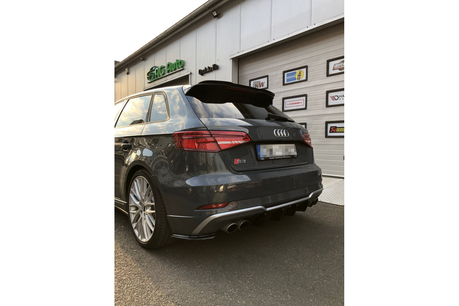 Splittery Tylne Audi S3 8V Facelift