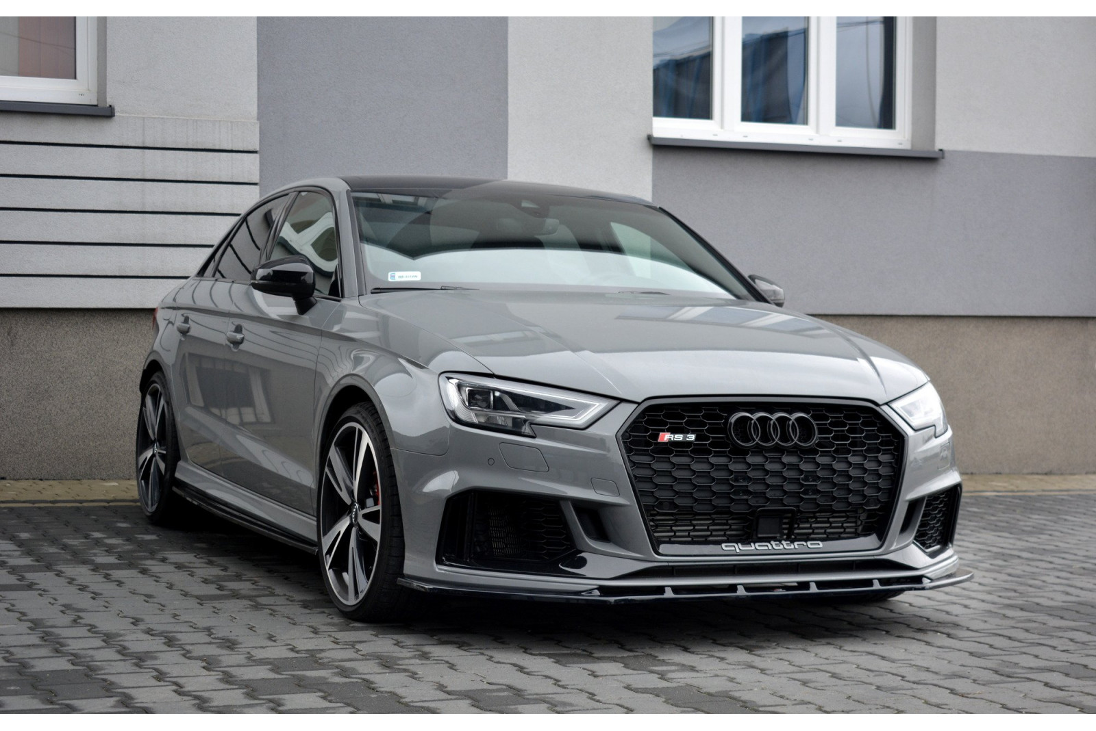 Splitter Przedni V.1 Audi RS3 8V FL Sedan