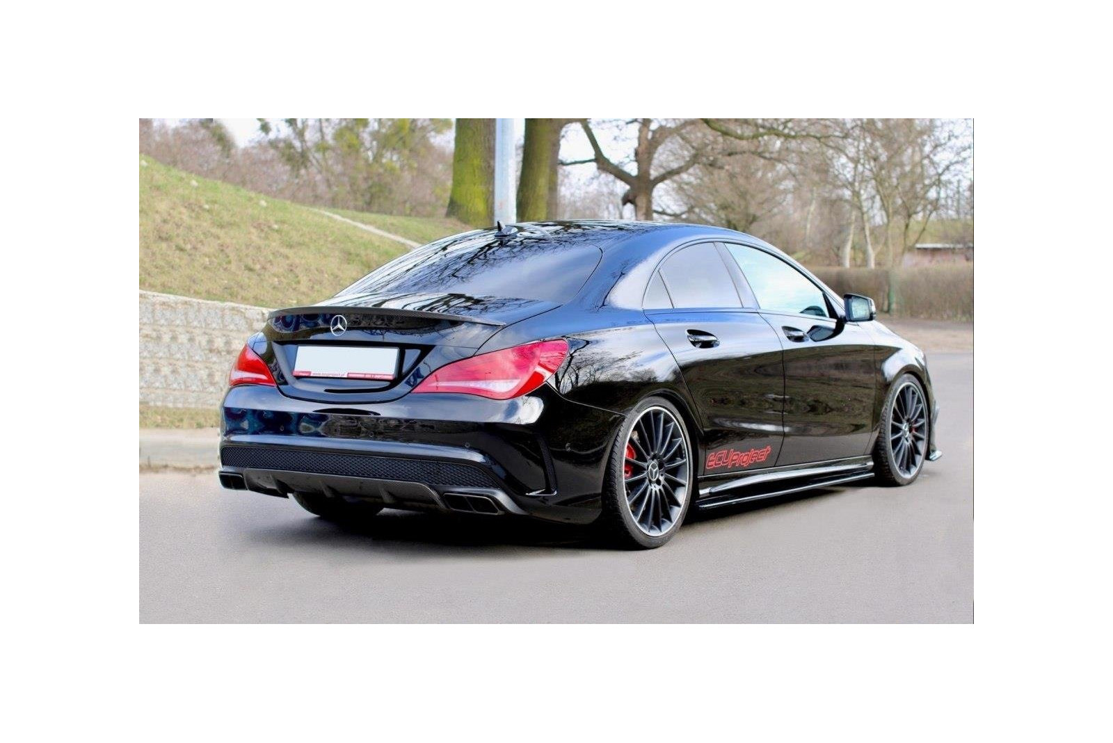 Dokładki Progów Mercedes CLA 45 AMG C117/A45 AMG W176 Przedlift