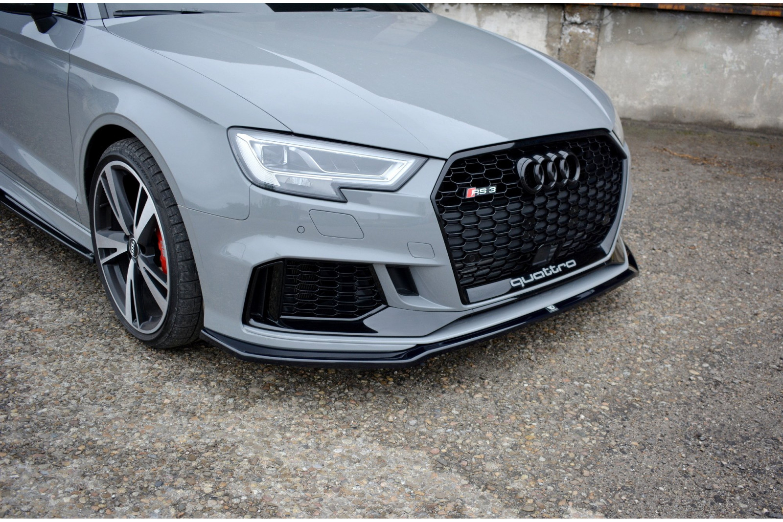 Splitter Przedni V.2 Audi RS3 8V FL Sedan